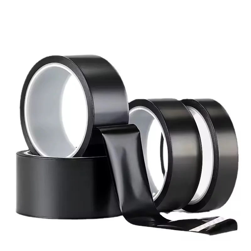 Black Polyester Mylar Adhesive Tape High Temperature Fireproof Mara Flame Retardant for Transformer Motor
