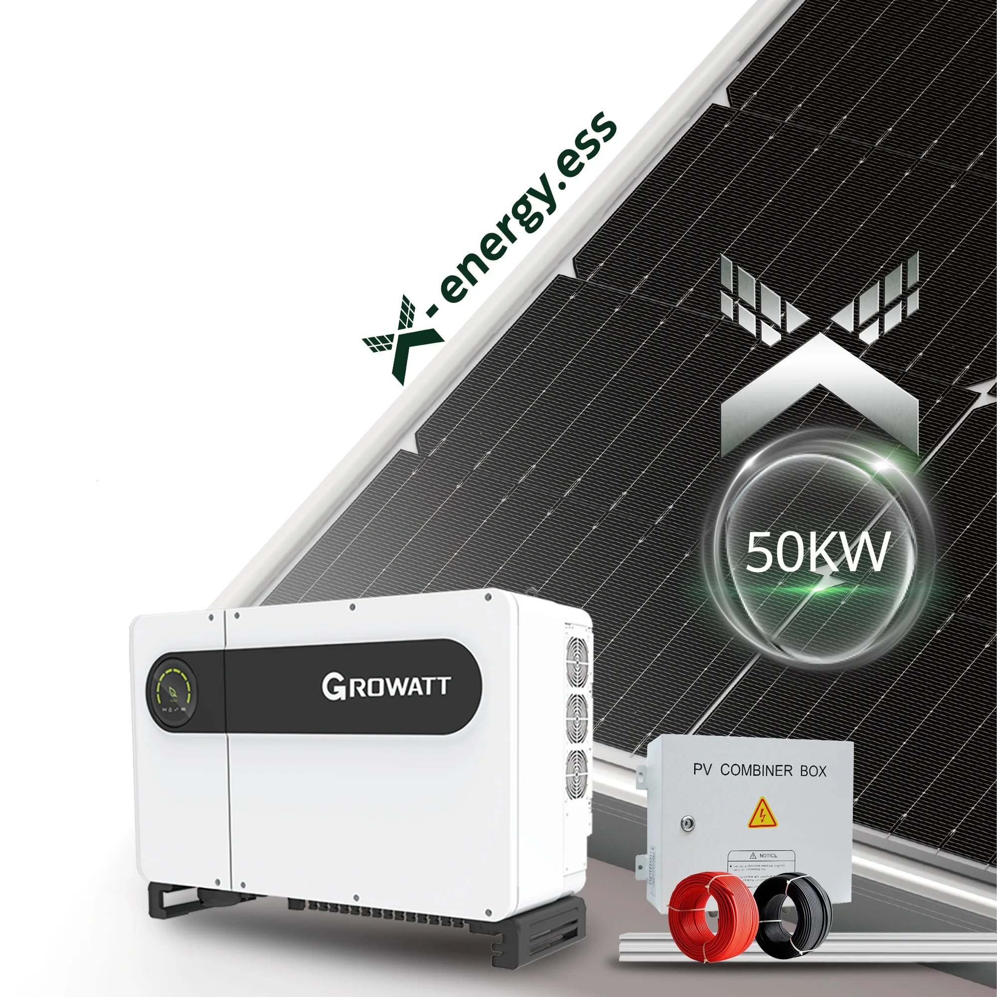 Environmental Ground Installation Tilt Mount Solar Ground System Complete Home 50KW Solar Power System