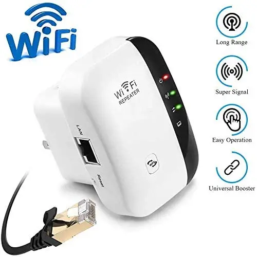 Расширитель диапазона Wi-Fi повторитель беспроводного Интернета усилитель сигнала точка