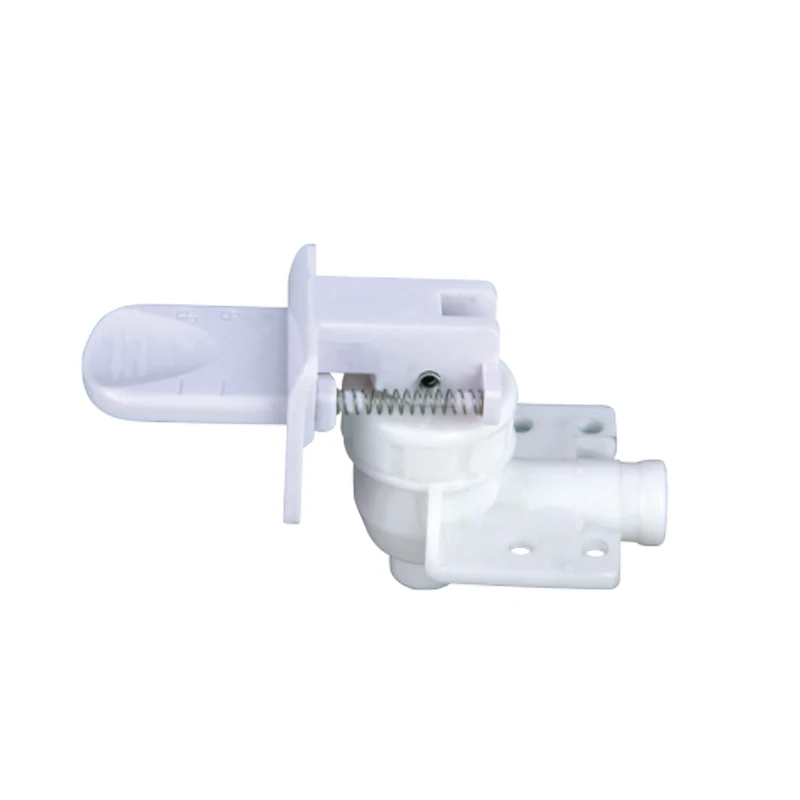 White plastic tap with modern designer in China instant water heater tap