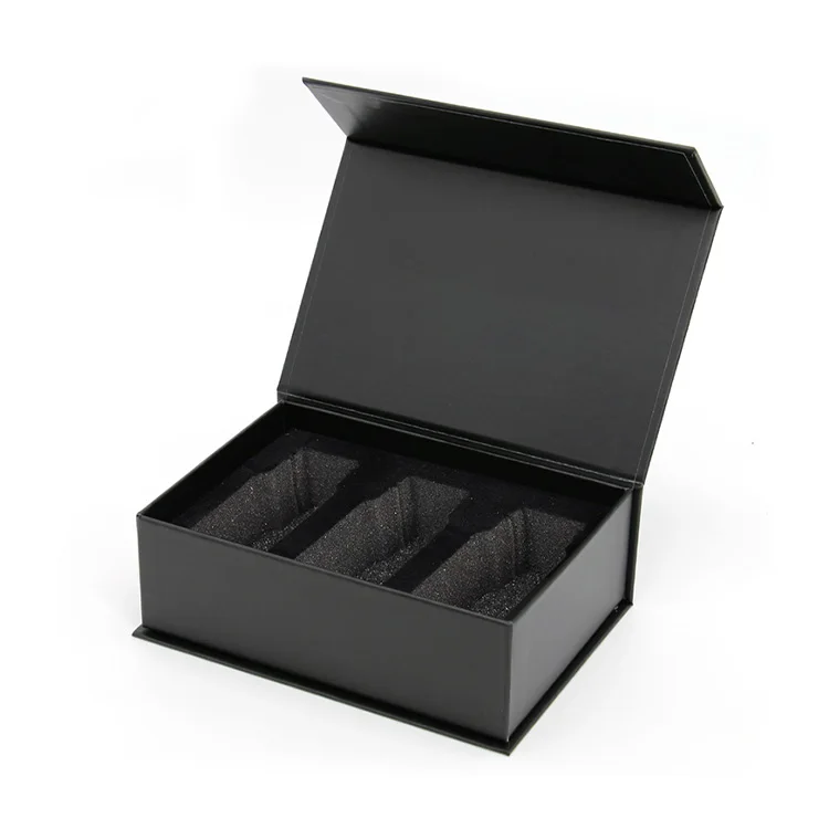 Custom Packaging Manufacturer Wholesale High Quality Custom Cardboard Packaging Magnetic Gift Box With Foam Tray