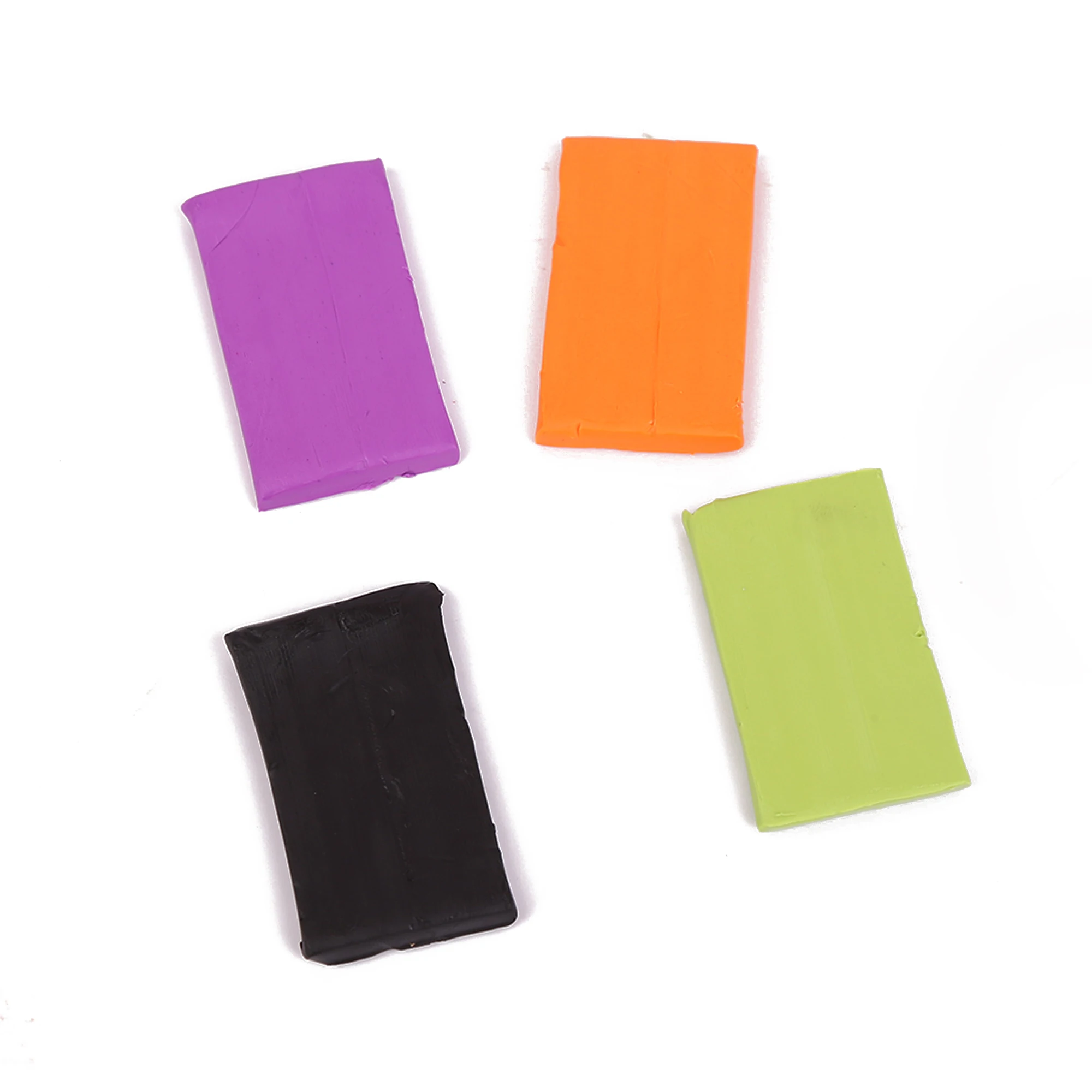 CPSC Conformed Non-Toxic Molding DIY Clay, Great for Kids, Beginners,4 Colors Small Block Polymer Clay Starter kit