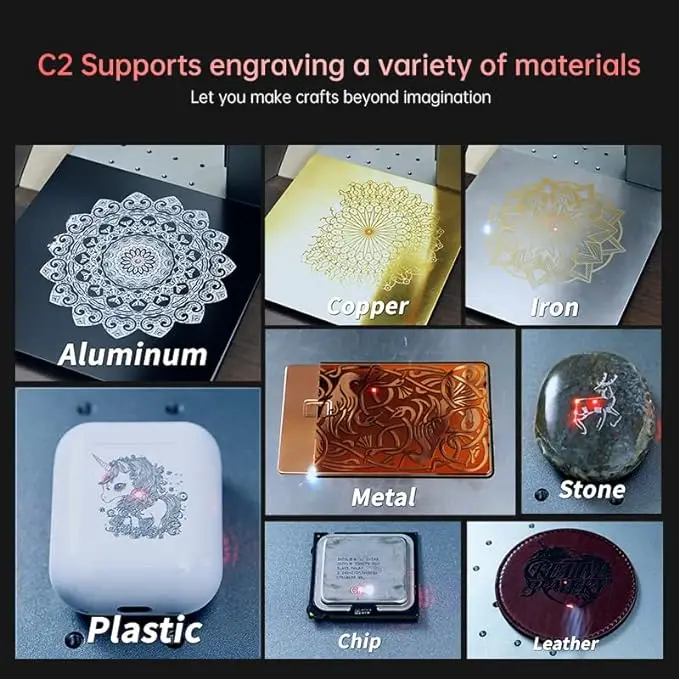 Портативный гравировальный станок DAJA C2 20 Вт