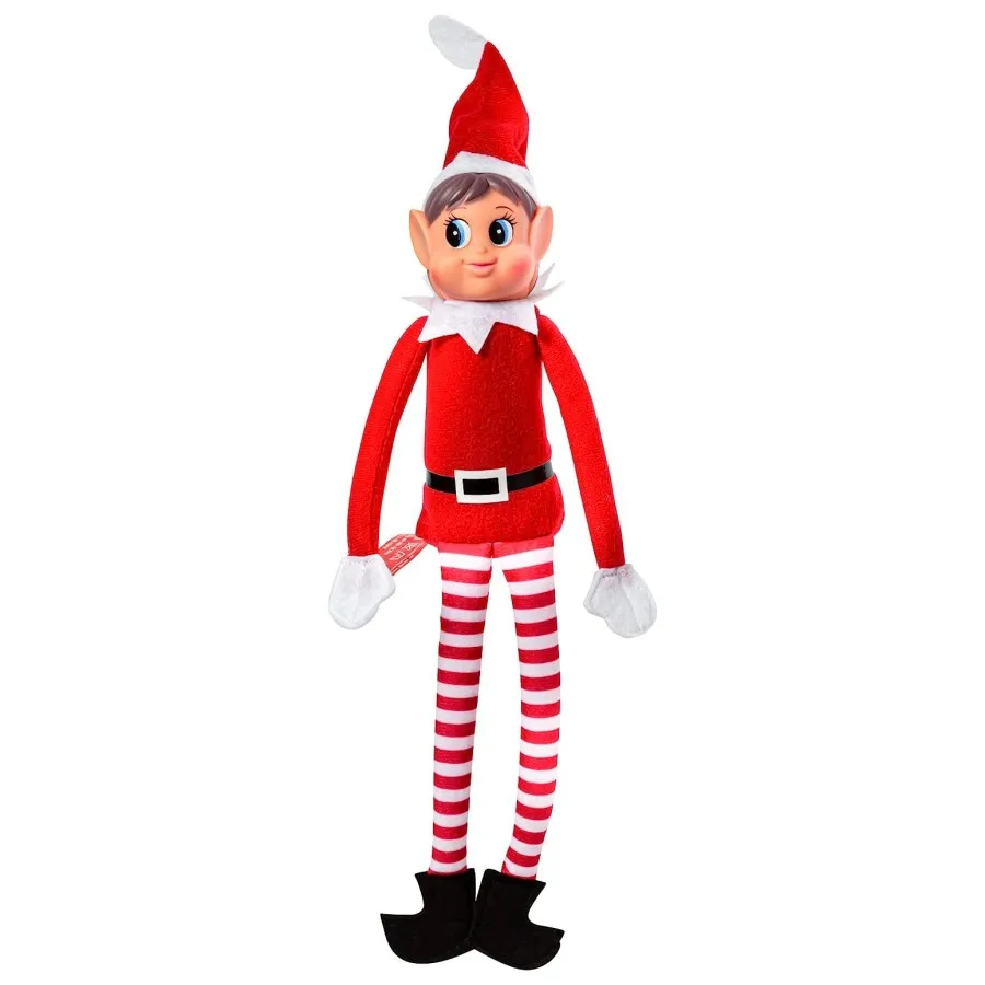 Christmas Elf Behaving Badly Plush Toy Novelty Long Bendy Naughty Boy Christmas Elves Doll