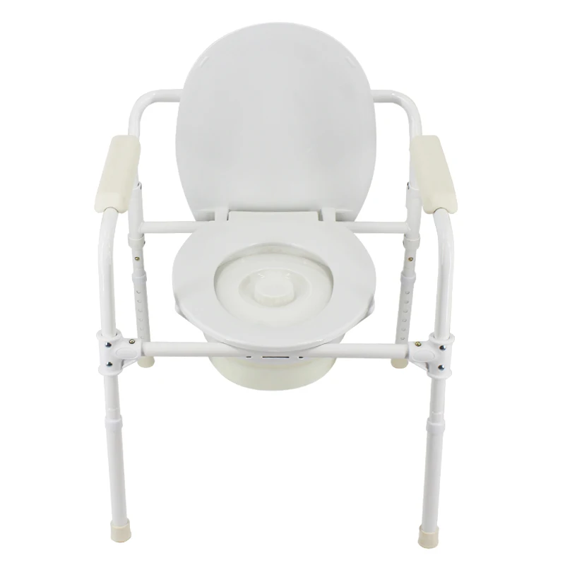 Folding Homecare Toilet Chair Hospital Commode for Old MK04009