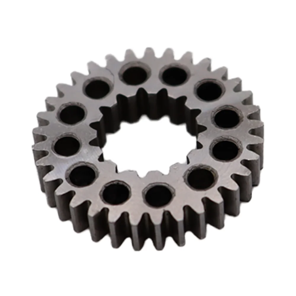Professional CNC machining Gear Manufacturer Slanted Toothed Spur Double Gears Pinion