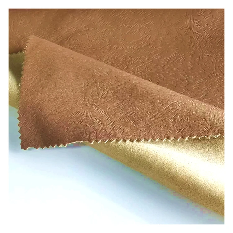 Manufacturer customized pattern soft PU leather cover for chair and sofa
