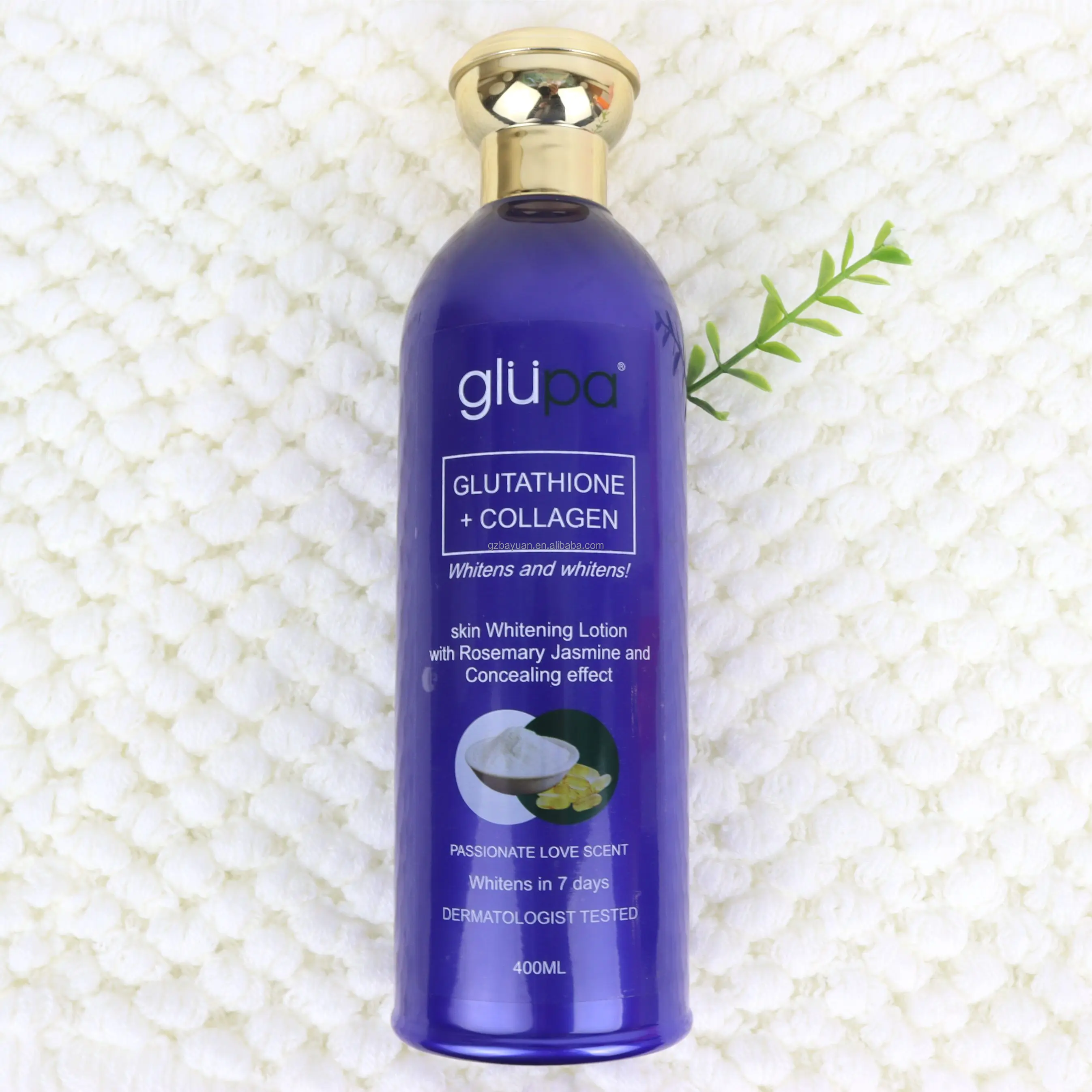 OEM Customize Glupa Scented Collagen Lighten Professional Care For Black Skin Whitening Body