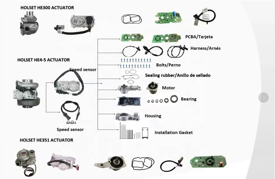 ISB 6.7L Diesel Engine HE351VE Turbo 2881708