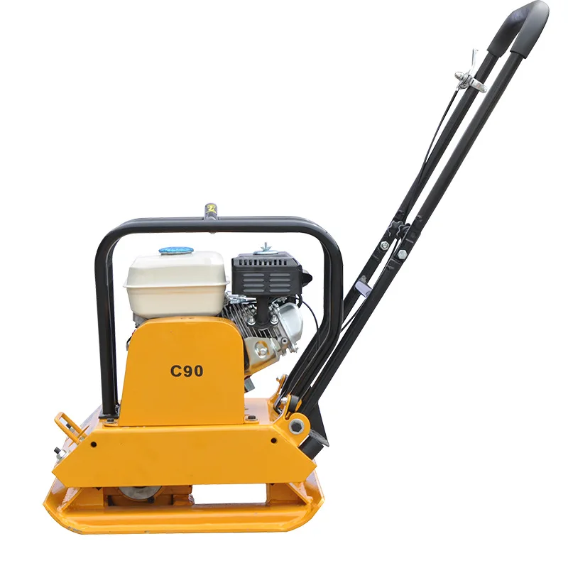 
Walking small gasoline powered flat plate rammer compacting machine vibration portable gasoline plate rammer 