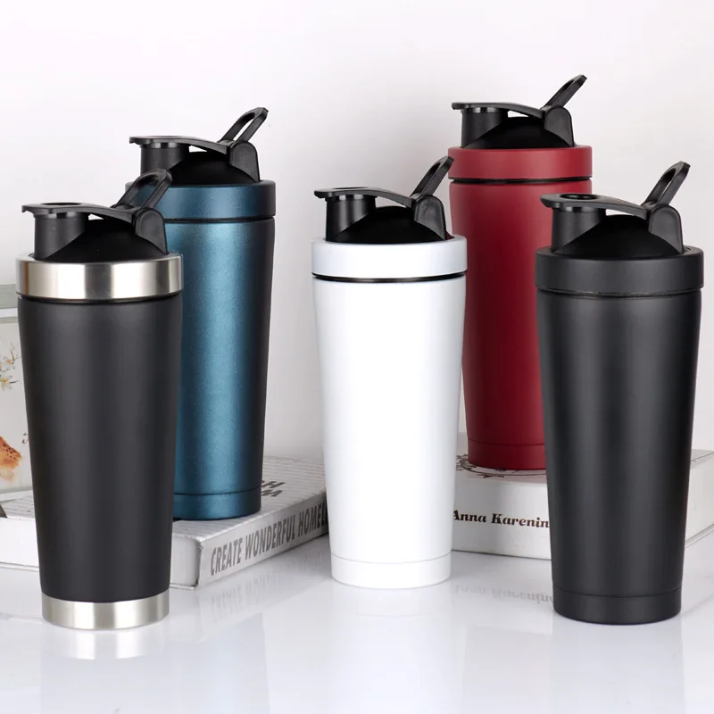 25oz Tritan Protein Shaker Bottel Acciaio Inossidabile China Sport Water Bottle Stainless Steel Sport Shaker Bottle
