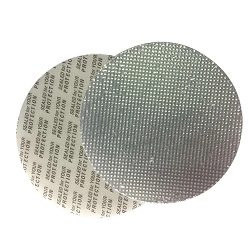 Уплотнение из алюминиевой фольги для PP/HDPE/PET/стеклянных контейнеров, теплоиндукционные уплотнительные вкладыши, прокладка