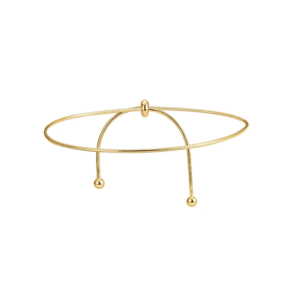 SA53 Summer Foot Jewelry 925 Sterling Silver Snake Chain Anklets Rhodium Plated Ancle Wholesale Adjustable Anklets