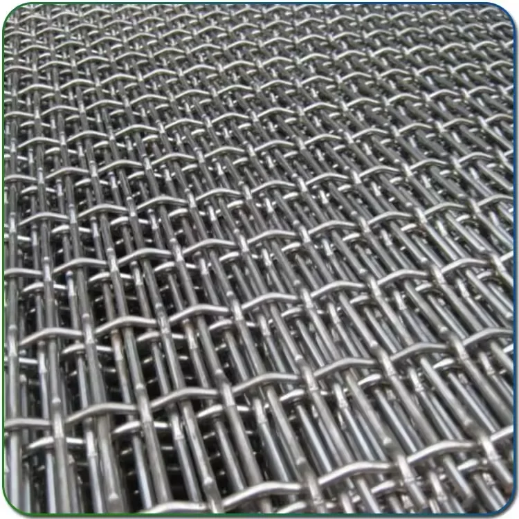Stainless steel crimped wire mesh mesh sheet as floor for pig sheep 304 316 316L Galvanized