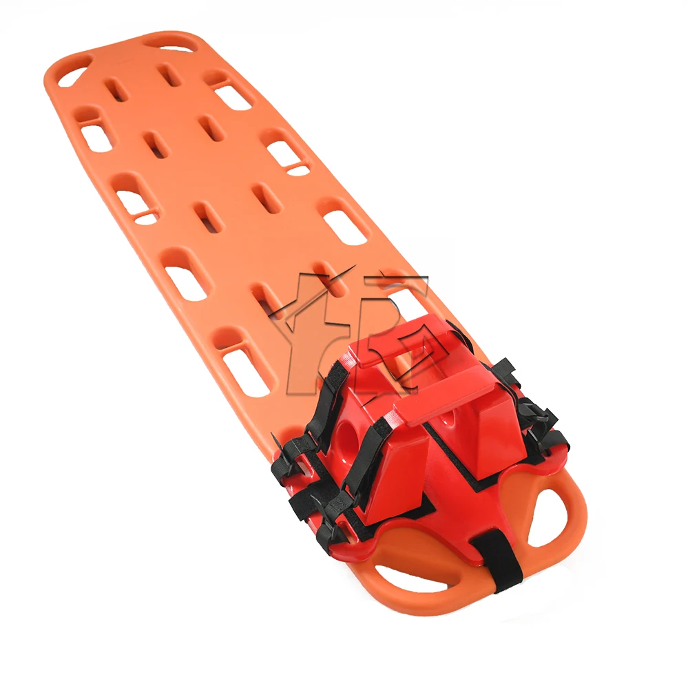 
Spine board head block Head immobilizer for emergency rescue spine board stretcher 