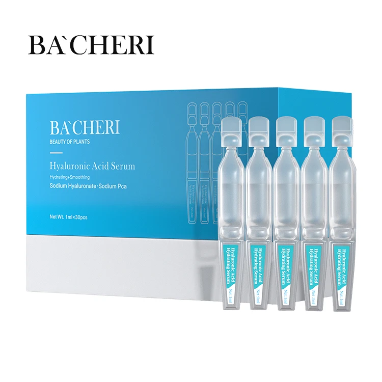 Kangrong Private Label Skin Care Face Care Organic Hydrating Smoothing Sodium Pca Hyaluronic Acid Face Serum