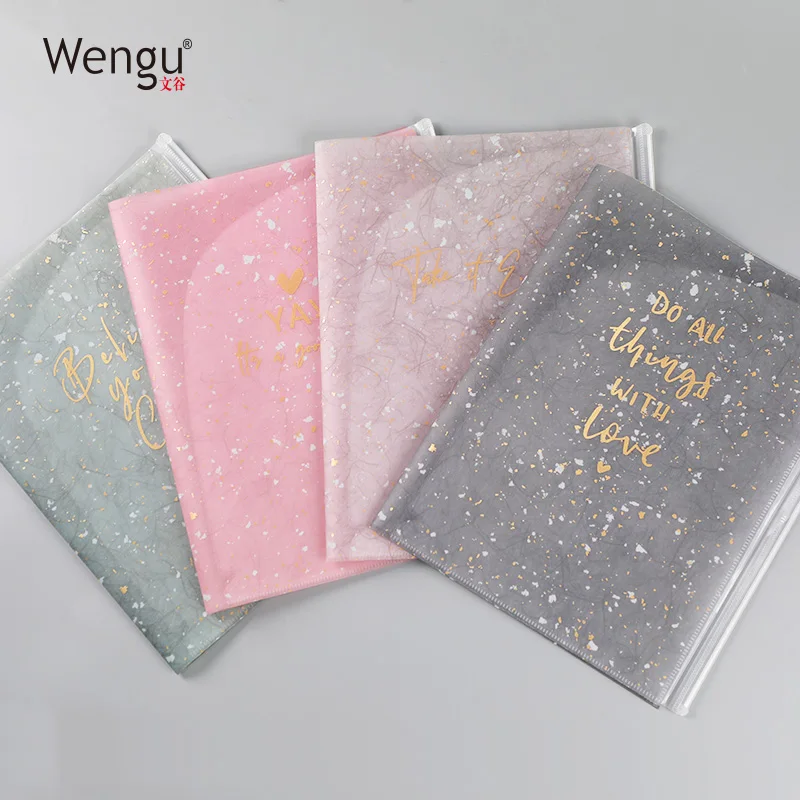 
Shenghua Wengu A4 Студенческая сумка для файлов, цветная папка, Офисная сумка, рекламный пакет для данных с пользовательским логотипом, пластиковый бумажник на молнии, популярная форма 