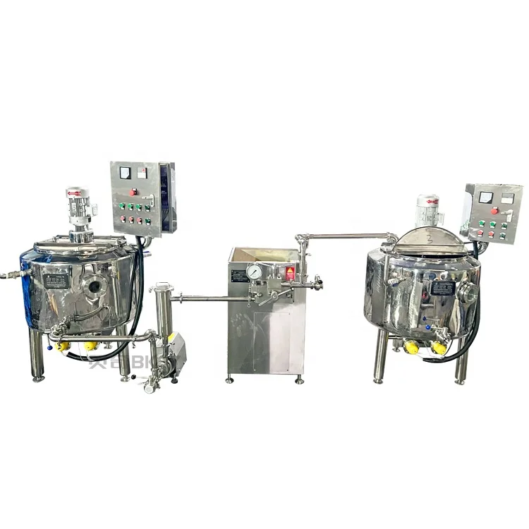 China Manufacture Factory Price Complete Ice Cream Plant Ice Cream Production Line