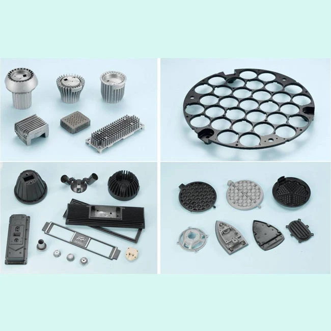 Factory Price CNC Die-Casting Part Aluminum Alloy Customized LED Radiator High Precision Parts Customized LED Radiator