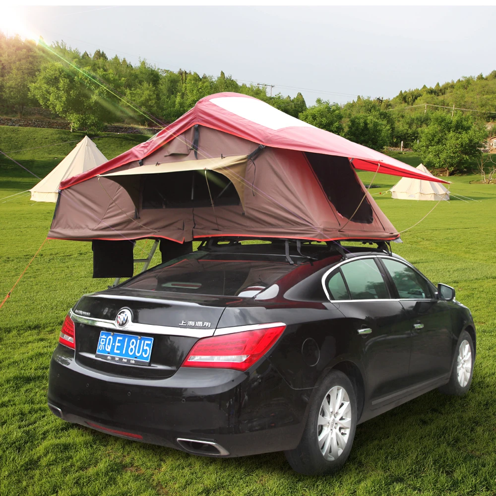 Unistrengh High quality outdoor soft shell roof top tent 4x4 camping car rooftop tent