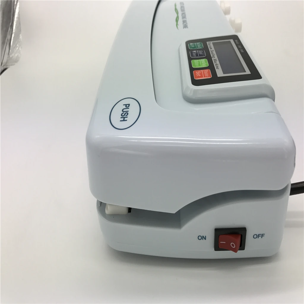 vacuum machine for packaging mini bag sealer with cutter 2 in 1 heat vacuum cashew nut vacuum packaging machine