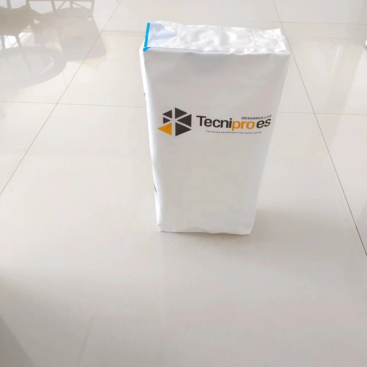 Factory  wholesale  25kg poly LDPE   square  bottom  custom  printed   valve  bag   for  powder  or  resin   packing