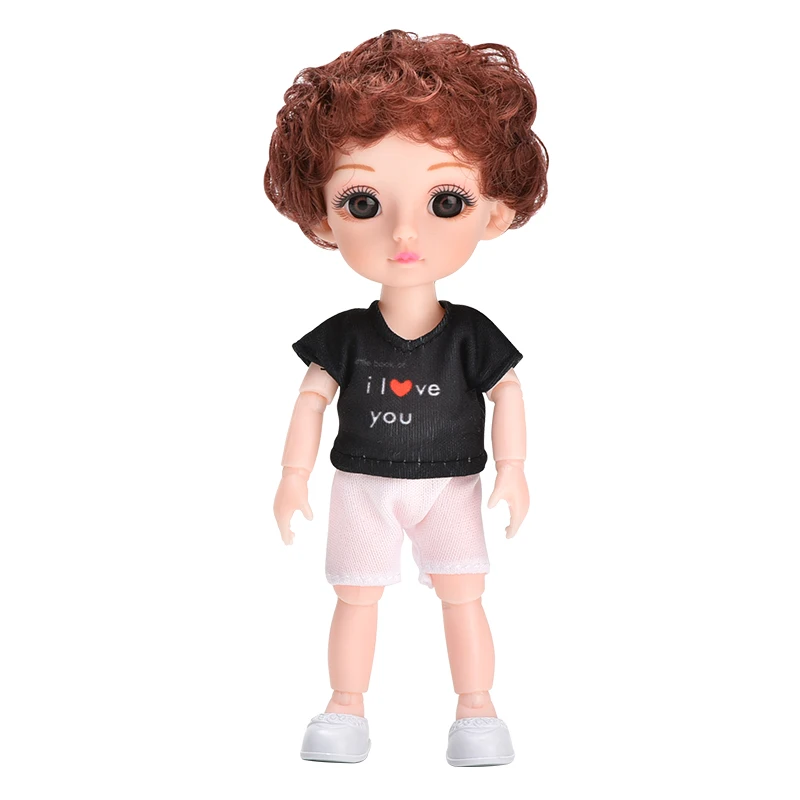 
2021new product 13 joints colorful baby girl doll for children fairy doll plastic toy doll for girl gift fashion dress up 