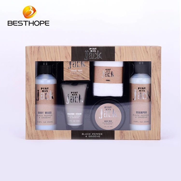 Wholesale most popular simplicity business bath gifts mens cheap promotional bath gifts spa set