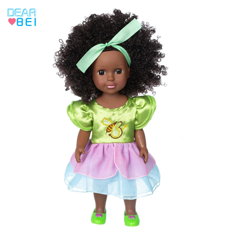 Realistic Reborn Baby Doll Black African American Reborn Doll Silicone Vinyl Full Body Reborn Doll Clothes for Children