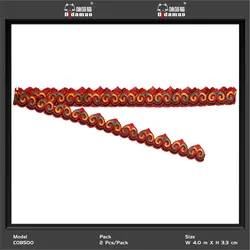 Didamao Trenzado Jacquard Ribbon Trimming Custom Embroidery Braided Lace Trim