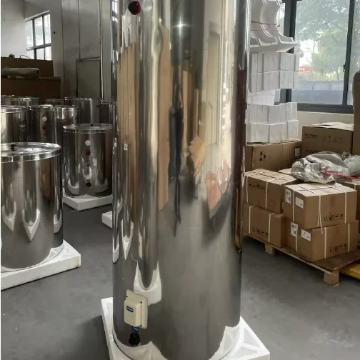 jinbang stainless steel water tank Hot water tank Buffer tank with heat exchanger