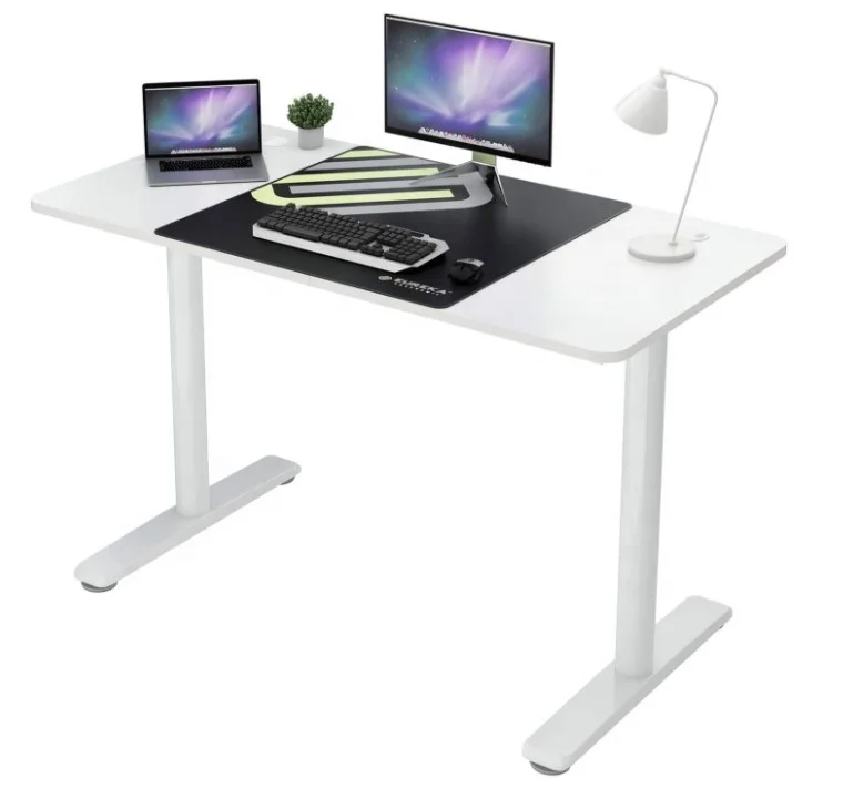 student desks gamer metal learning table multi-function computer study table I  Shaped electronic lift desk table