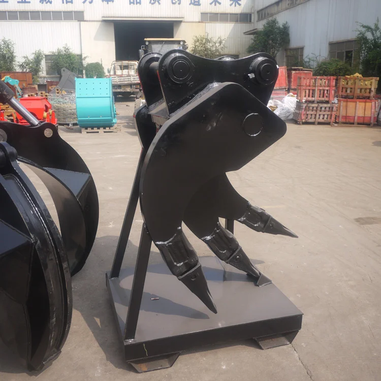 Multi ripper shank for excavators