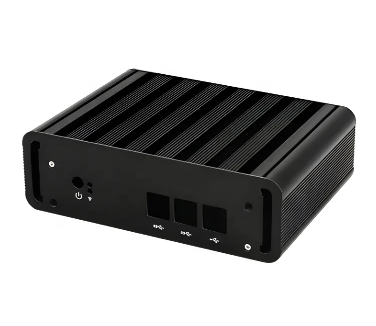 Custom machining services Computer Case Anodize Aluminum Shell waterproof metal enclosure for raspberry pi