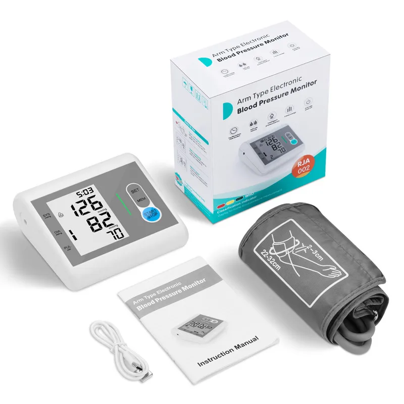 Hot Selling Family Care Smart Electronic Speakers Accurate Measure Blood Pressure Monitor Infant