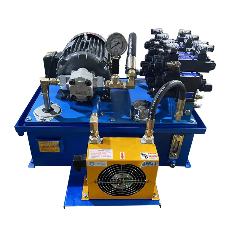 Shredder hydraulic power pack and hydraulic system for shredder hydraulic power unit