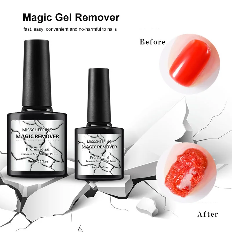 15ML Professional Magic Gel Remover Soak off Polish Removal Automatically Burst Varnish Removing Manicure