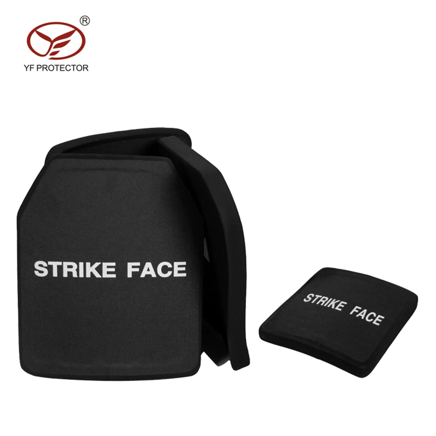 Factory Customized Hard Alumina SIC Ceramic Plate Insert Tactical Gear Front Back Protection Strike Face Plate For Safety