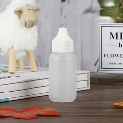 30ml Empty PE Squeezable Plastic Dropper Bottle for Wig Lace Glue  Airbrush Makeup Liquid Foundation