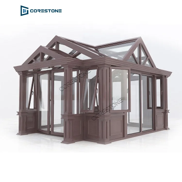 Modern Lean To Greenhouse Winter Garden