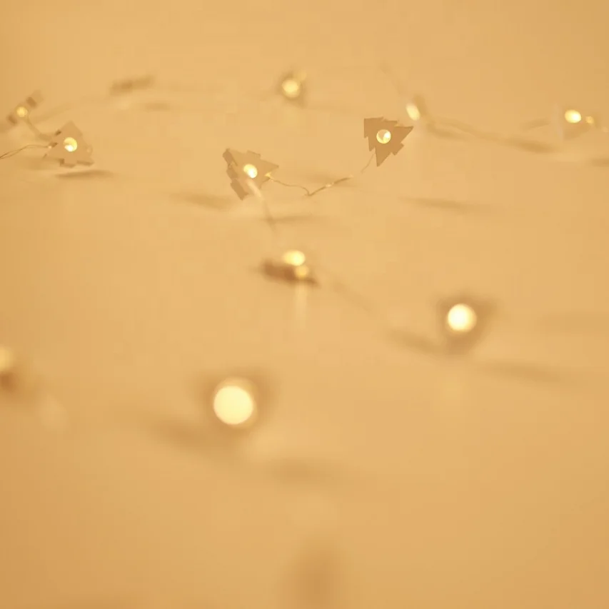 
Factory Sale Christmas Tree Shape Waterproof Outdoor String Light 