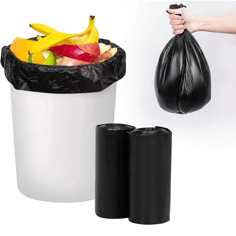 Custom trash garbage can bag liner roll bin garbage bags