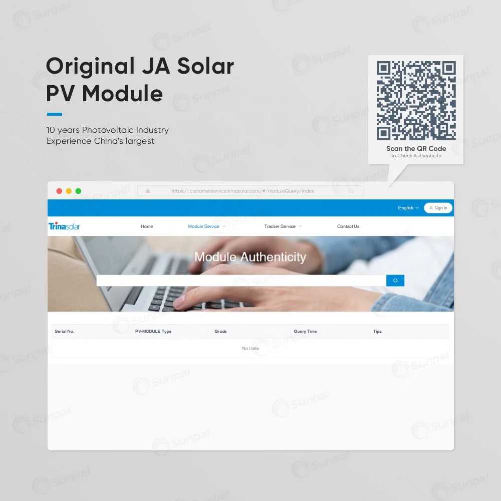 Trina Solar Vertex Solar Panels Hjt 550W 500W 480W 490W 505 Watts Facial Painel Solar Bifacial Panneau Solaire Trina