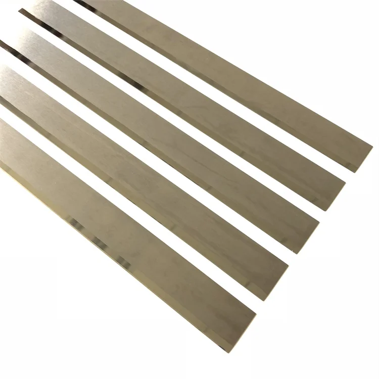 Деревообрабатывающий карбид вольфрама Заводская поставка высокоскоростные стальные строгальные лезвия HSS