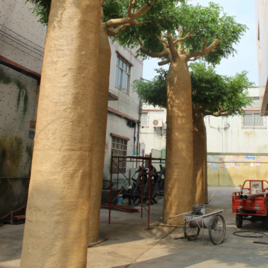 High simulation large outdoor artificial baobab tree on sale