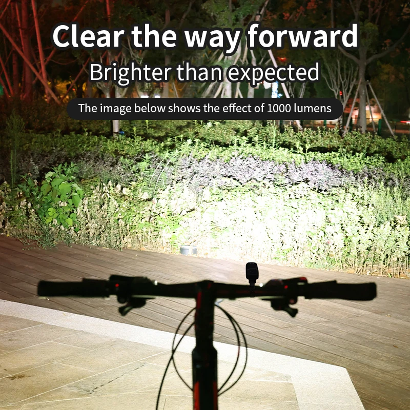 Brand New Product 1000 lumen  led bike front light universal Mountain Bike Front Light