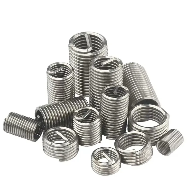 Coiled Wire Thread Insert M8 x 1.25 x 1.5D Thread Repair Insert Kit Stainless Steel Bushing SS304 M20*2.5*3D 3/8-24