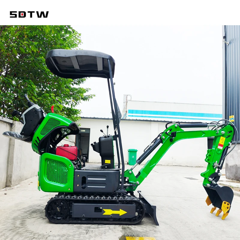 2025 New product 1.2t model excavators for sale and chinese mini excavator Garden Micro Household Farm Mini digger