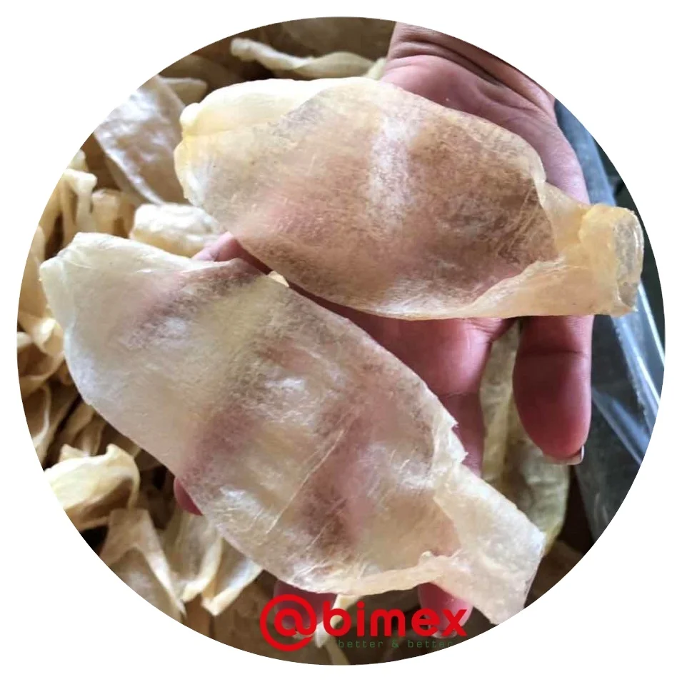 NATURAL DRIED FISH MAW FROM PANGASIUS FISH  WHOLESALE