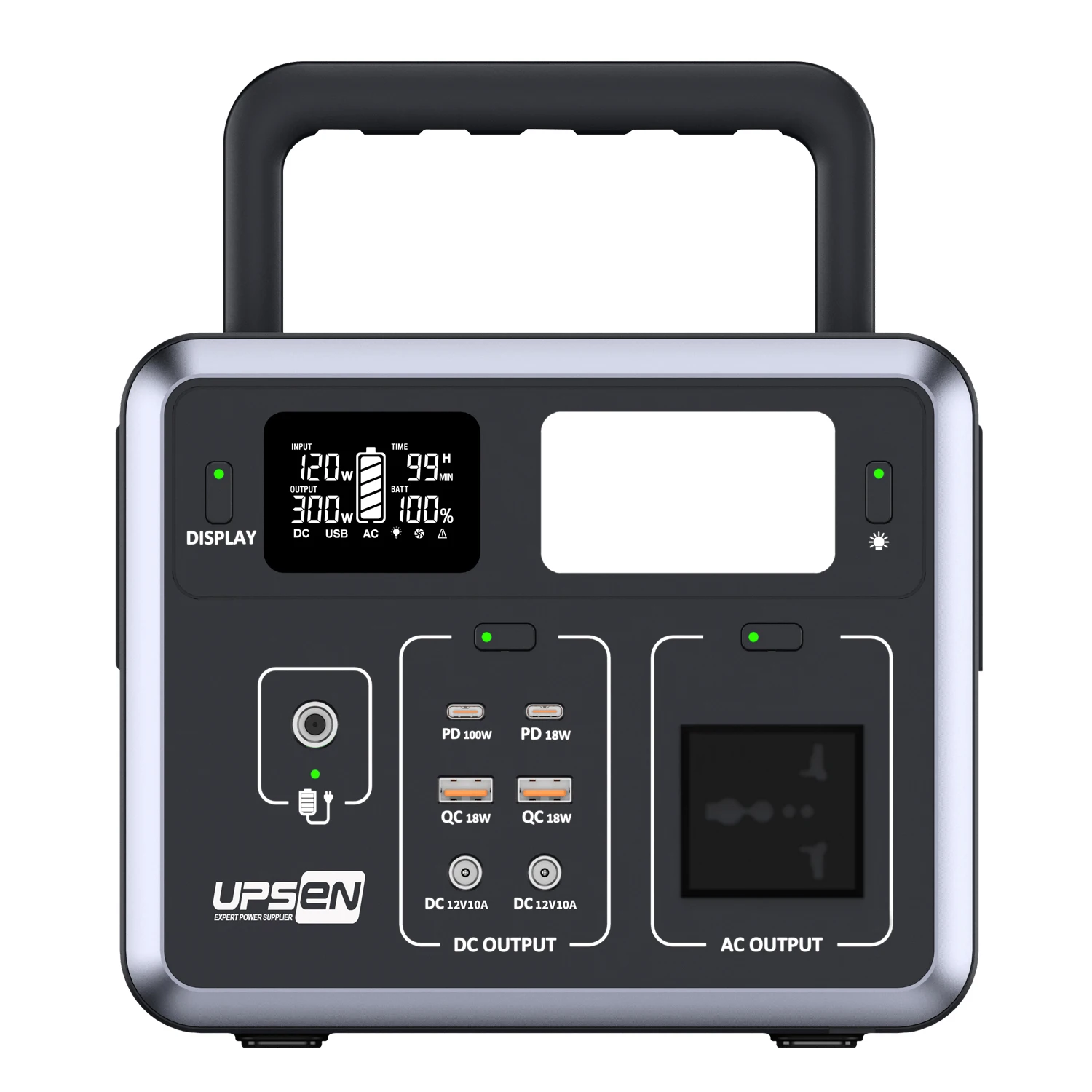 portable power bank 150w portable power station emergency power backup inbuilt lifepo4 battery generator  for laptop